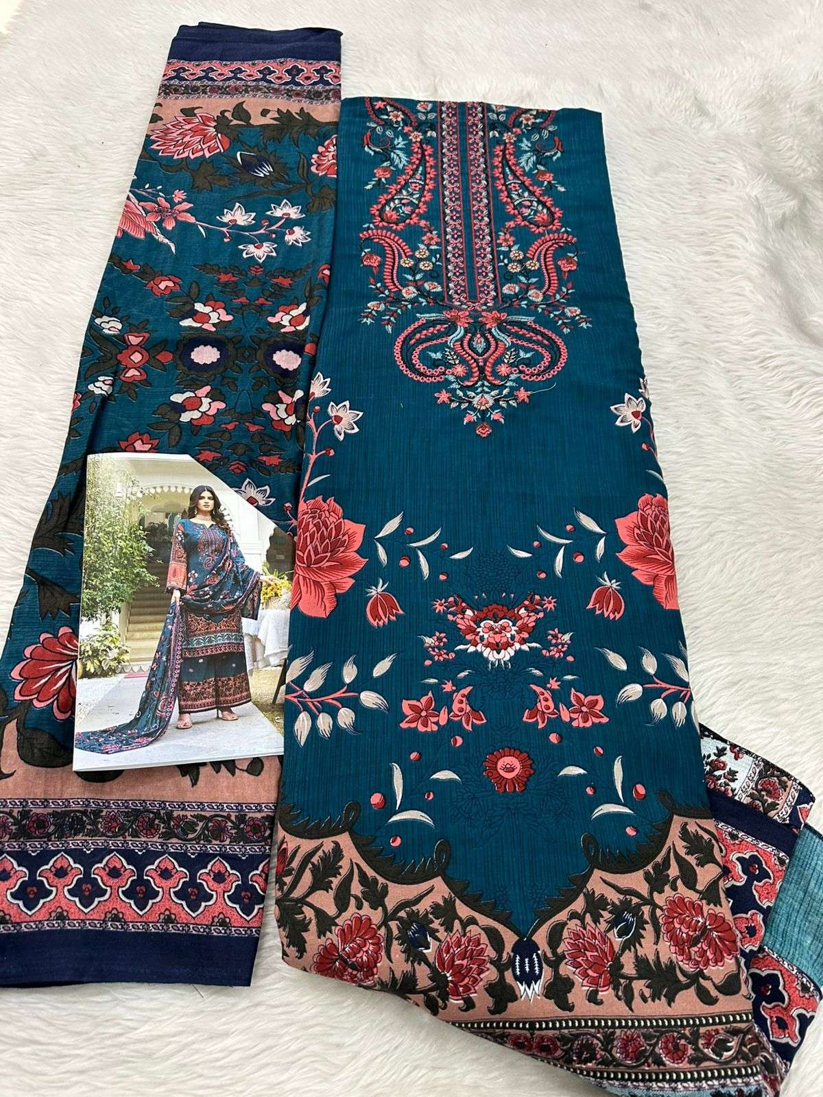 FALAH PREMIUM COTTON COLLECTION CODE 30721 BY FALAH DESIGNER SUITS